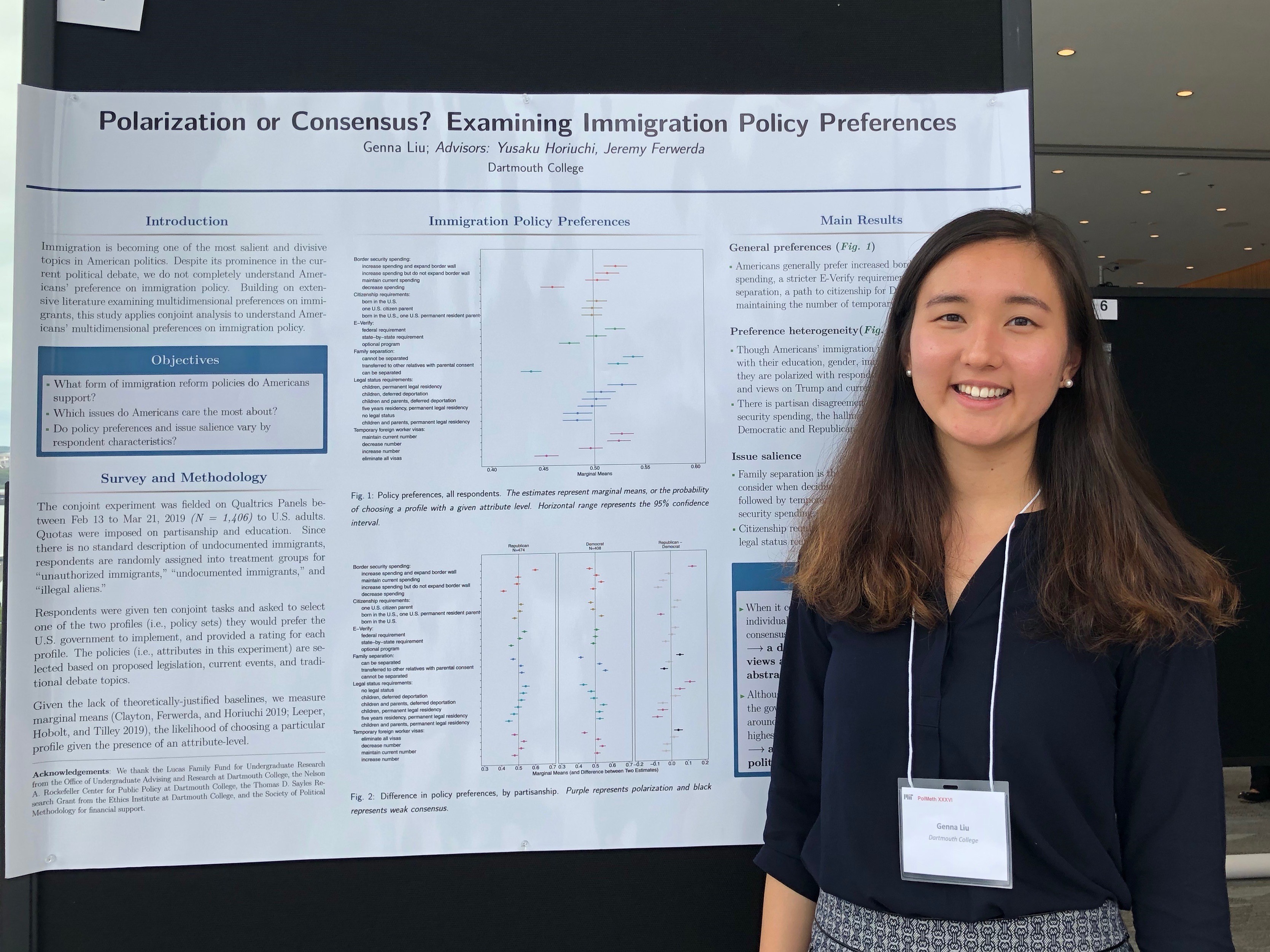 QSS graduate presents at PolMeth | Program in Quantitative Social Science